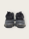 BALENCIAGA ダーティ ブラック クリアソール トリプルS スニーカ 43 42720809 [P]
