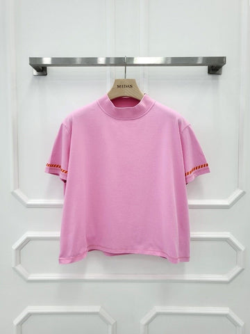 HERMES Kanu Oversized T-Shirt Rose Pop 42 H3E4621DL 141940871