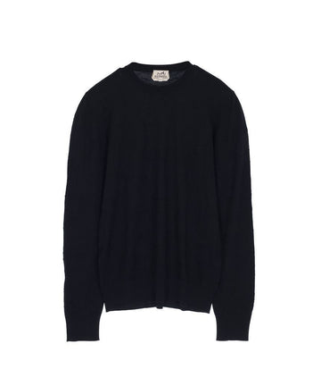 HERMES ウール ニット M ブラック 35660648