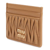 Miu Miu Nappa Leather Card Holder 141983231 [P]