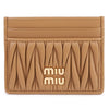 Miu Miu Nappa Leather Card Holder 141983231 [P]
