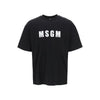 MSGM ロゴ Tシャツ 3240MM94 227298 99 ブラック 127481211 [P]