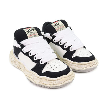 MAISON MIHARA YASUHIRO Mihara Yasuhiro Herren Wayne Puffer Low OG Sole Sneaker BLKWHT A13FW725 141985080