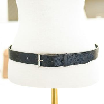 Gucci Women's Slim Belt 474313 UCGAN 1000 Leather Black 141991123