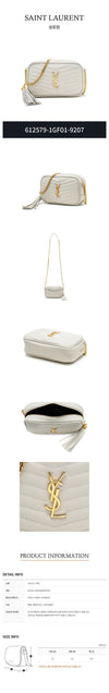 Saint Laurent Monogram Loo Camera Bag 612579-1GF01-9207 52955796 [P]