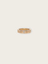 BULGARI Roségold 1P Diamant B.Zero1 Essential Band Ring 142019045 [P]