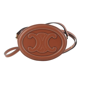 CELINE Quir Trionf Mini Oval Crossbody Bag 35557-3 142020990
