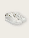 Louis Vuitton White Lettering Monogram Timeout Sneakers 142082099 [P]