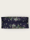 DIOR Navy Mehrfarbig Blumen Stickerei Logo Buch Tragetasche Groß 142082130 [P]