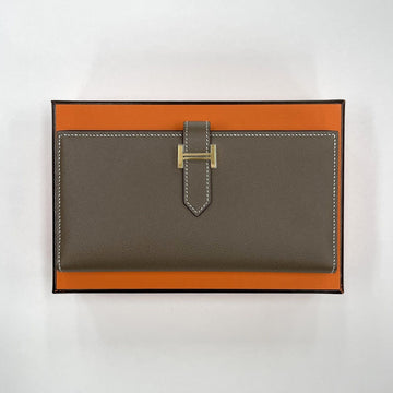 HERMES ベアン 財布 エトフ ゴールド刻印 H084871 142082388