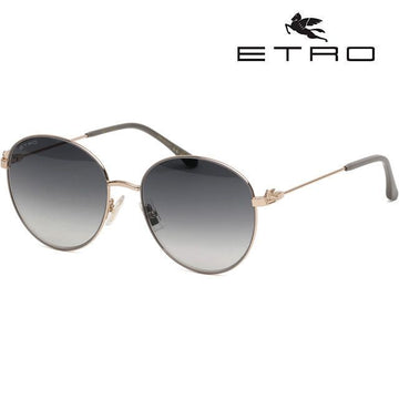 ETRO Sonnenbrille 0102FSK DDB9O Asiatischer Schnitt Runde Metall Luxus Mode 142081833