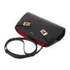 SALVATORE FERRAGAMO 21 8964 NERO FLAME RED 0774628 FW25 レディース ハグ ミニ クロスバッグ 142084149 [P]