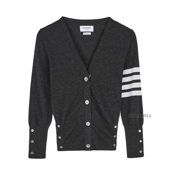 THOM BROWNE Cashmere 4-Bar Cardigan FW25 für Damen 00011 025 0001 142084199