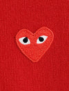 COMME DES GARCONS M レッド レッドワッペン レディース カーディガン AZ-N007 142084699 [P]