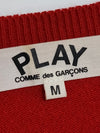 COMME DES GARCONS M レッド レッドワッペン レディース カーディガン AZ-N007 142084699 [P]