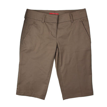 PRADA Olivegrüne Bermuda-Shorts 66 142084984