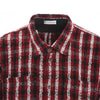 Faith Connexion Classic Button Red Check Shirt 33038826 [P]