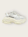 BALENCIAGA ホワイトオールオーバートリプルSスニーカー 41595456 [P]