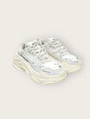 BALENCIAGA ホワイトオールオーバートリプルSスニーカー 41595456 [P]