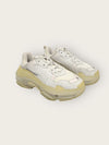 Balenciaga White Clear Sole Triple S Sneakers 42711971 [P]