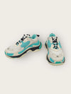 Balenciaga White Mint Triple S Sneakers 142133752 [P]