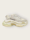 BALENCIAGA クリームホワイト トリプルS スニーカー 41595518 [P]