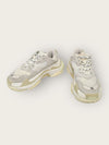 BALENCIAGA クリームホワイト トリプルS スニーカー 41595518 [P]