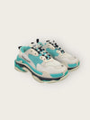 Balenciaga White Mint Triple S Sneakers 42714719 [P]