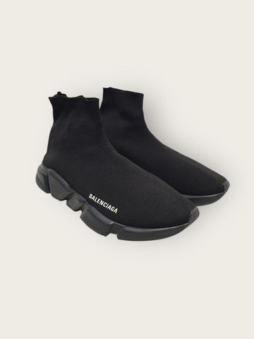 BALENCIAGA ブラックスピードランナー スニーカー 43 64553627