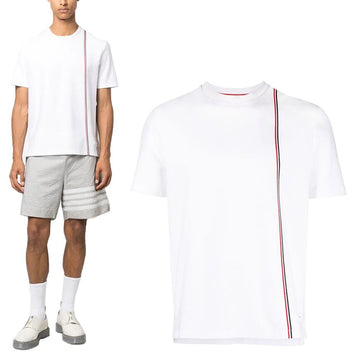Thom Browne RWB Stripe Short Sleeve T-Shirt 95995675