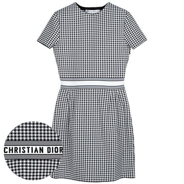 DIOR グレー ブラック ショーツ フレア ワンピース 344R10AM532 9330 73257209