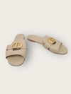 DIOR Beige CD Logo Montain 30 Slipper Mule 142146066 [P]