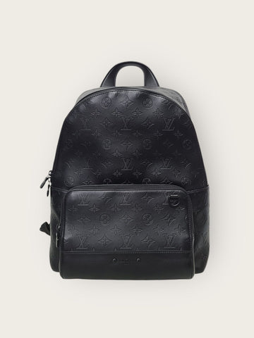 LOUIS VUITTON Schwarzer Monogramm Schatten Racer Rucksack 142146080