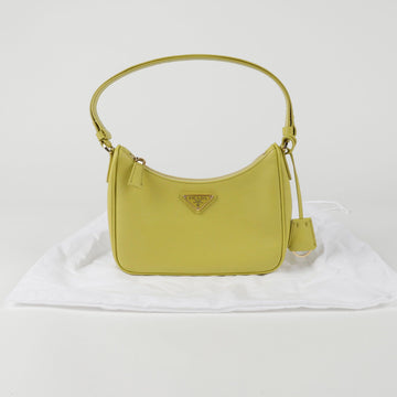 PRADA 1BC204 Triangular-Logo Hobo Schultertasche 142070153