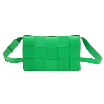 BOTTEGA VENETA グリーン インテレッチャート ウェービング カセット クロスバッグ / 578004 142146651