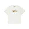 FENDI JFI375 7AJ F1SP9 子供用 半袖Tシャツ 142146790 [P]