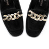 Valentino Suede Chain Pumps L489071 142150342 [P]