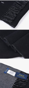 POLO RALPH LAUREN Pony Wendeschal mit Fransen 5 Varianten 149506300 [P]