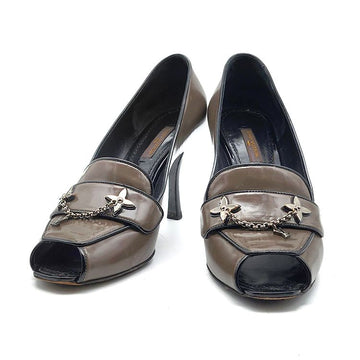 Louis Vuitton Chain Logo Pumps L465678 142207111