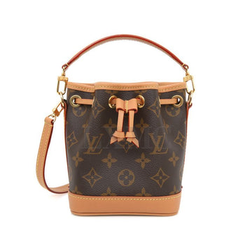 Louis Vuitton Nano Noé Monogram Bucket Bag Mini Cross M81266 142209504