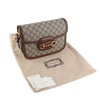 Gucci GG Supreme Horsebit 1955 Shoulder Bag 35588 142210320 [P]