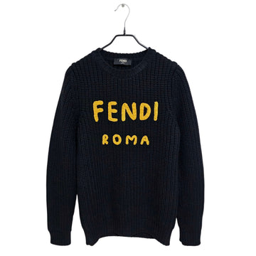 FENDI Roma Schriftzug Strickjacke 2058 142210337