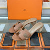 HERMES オアシス サンダル スリッパ ゴールド H071002 142216231 [P]