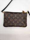 Louis Vuitton Double Zip Pochette (M69203) A Condition 142311543 [P]