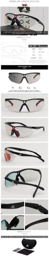 ADIDAS Sportsonnenbrille SP0016 01C für Tag und Nacht 60876043 [P]