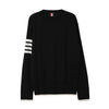 THOM BROWNE 4-Streifen Crewneck Pullover aus Wolle MKA002D Y1014 001 142313601 [P]