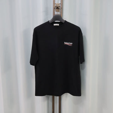 Balenciaga Wave Logo Black T-Shirt M/105 142452829