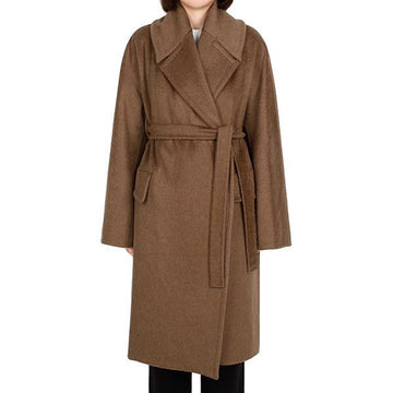 MAXMARA Brauner Atuale Wollcashmere-Mantel 003 115732245