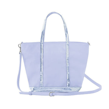 Vanessa Bruno Cabas Spangle Cotton Zip Tote Bag Small 144732008 [P]