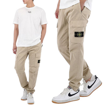 STONE ISLAND 25FW ワッペンパッチカーゴパンツ 142544772